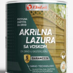 Akrilna lazura sa voskom