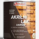 Akrilni lak - Završni